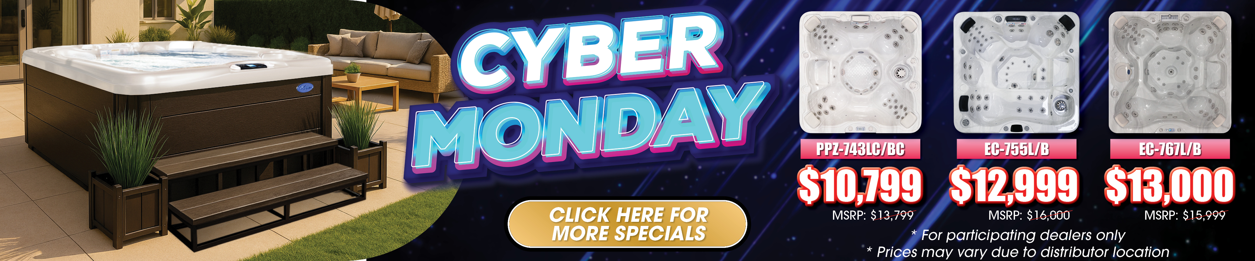 Calspas hot tub being used in a family setting - Suffolk